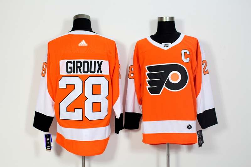 Philadelphia Flyers GIROUX #28 Orange NHL Jersey
