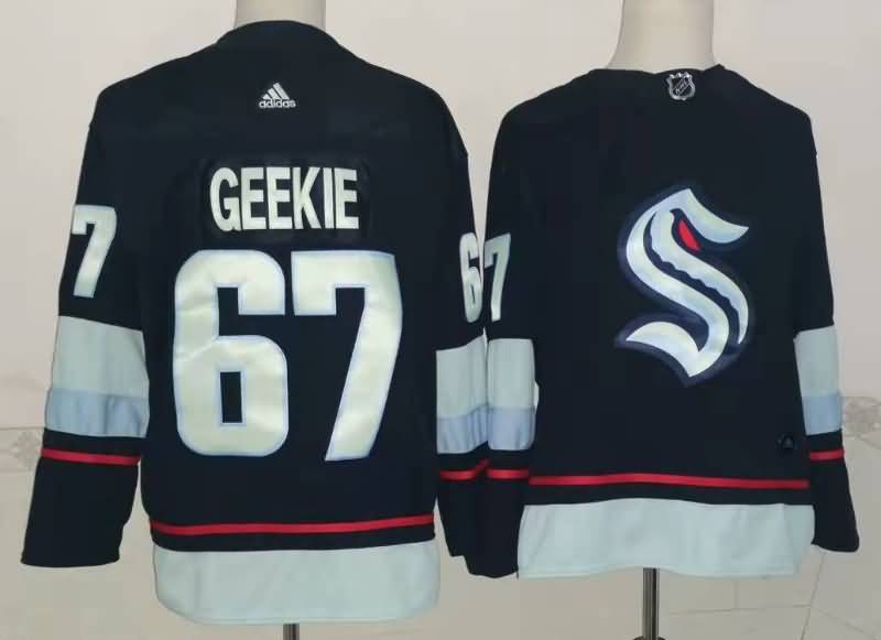 Seattle Kraken GEEKIE #67 Dark Blue NHL Jersey