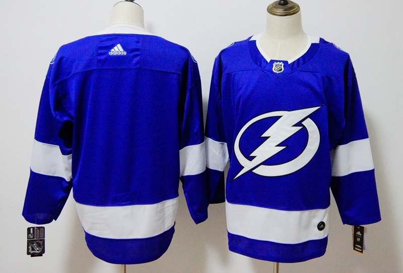 Tampa Bay Lightning Custom Blue NHL Jersey