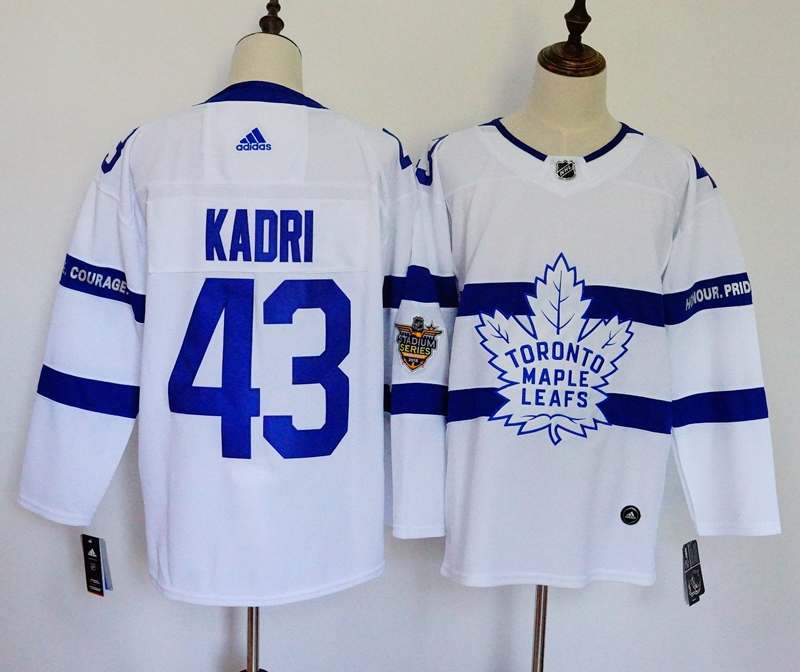 Toronto Maple Leafs KADRI #43 White NHL Jersey 02