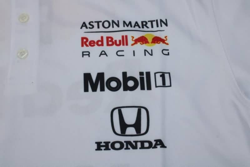 AAA(Thailand) Red Bull 2021 White Polo Soccer T-Shirt