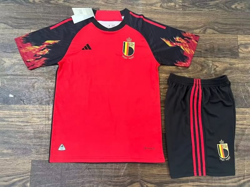 Belgium 2022 Home Soccer Jersey