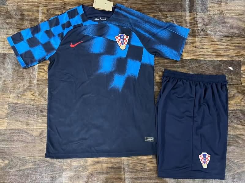 Croatia 2022 Away Soccer Jersey