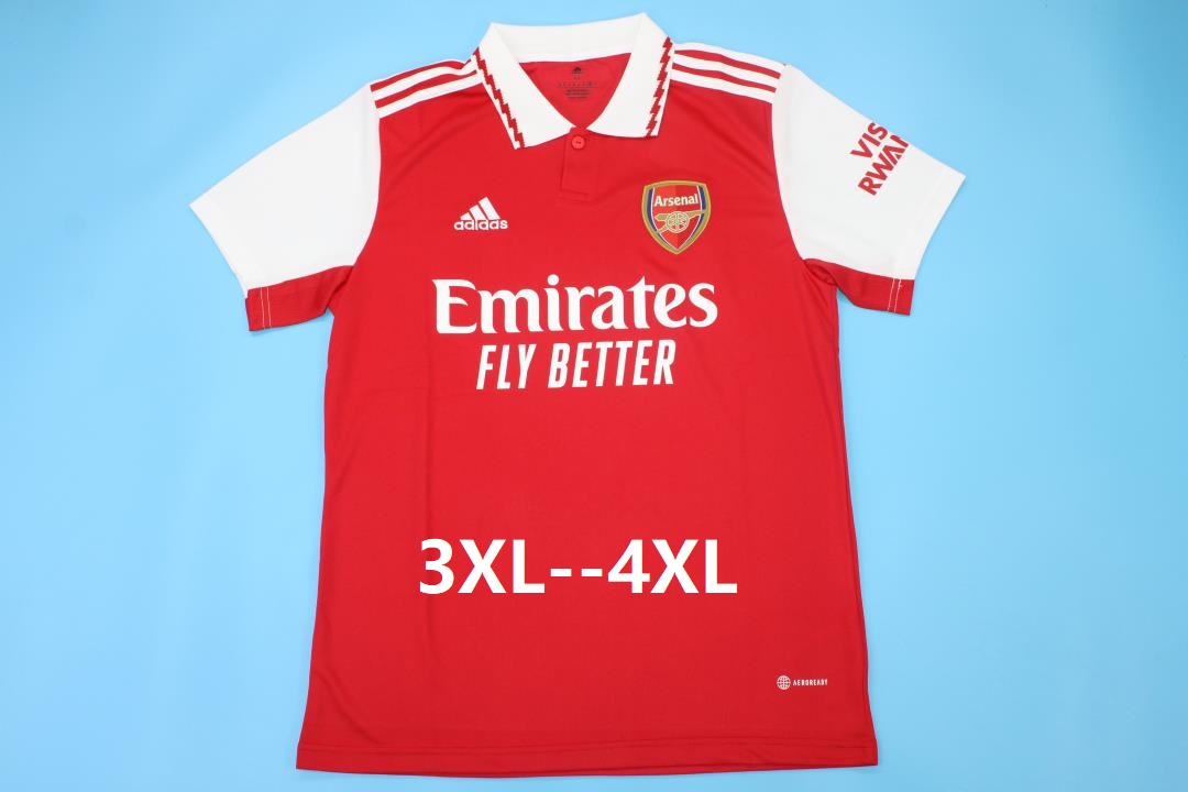 AAA(Thailand) Arsenal 22/23 Home Soccer Jersey(Big Size)