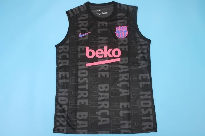 AAA(Thailand) Barcelona 22/23 Black Vest Soccer Jersey