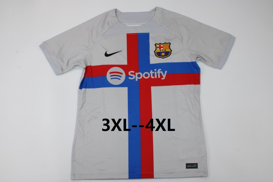 AAA(Thailand) Barcelona 22/23 Third Soccer Jersey (Big Size)