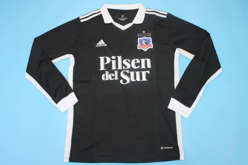 AAA(Thailand) Colo Colo 2022 Away Long Sleeve Soccer Jersey