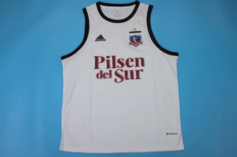 AAA(Thailand) Colo Colo 2022 White Vest Soccer Jersey