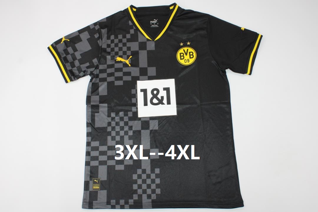 AAA(Thailand) Dortmund 22/23 Away Soccer Jersey (Big Size)