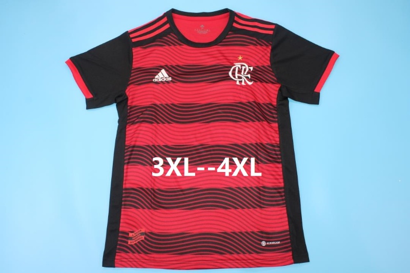 AAA(Thailand) Flamengo 2022 Home Soccer Jersey (Big Size)