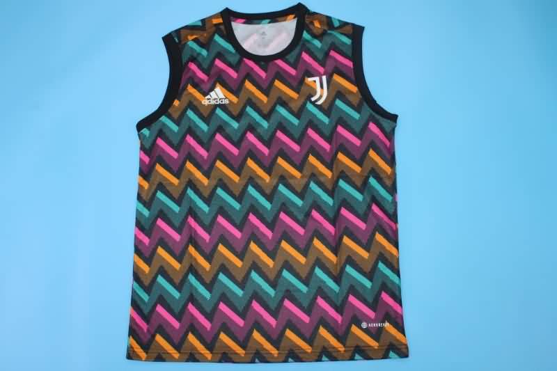 AAA(Thailand) Juventus 22/23 Colourful Vest Soccer Jersey