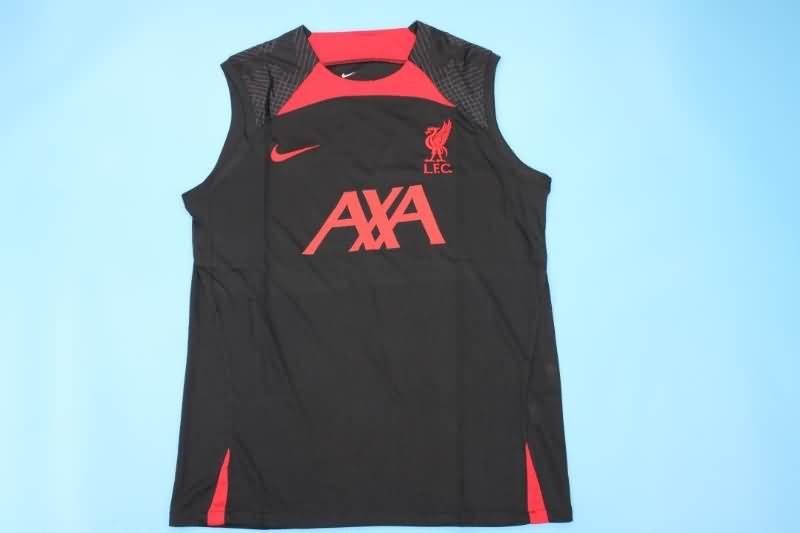 AAA(Thailand) Liverpool 22/23 Black Vest Soccer Jersey 03