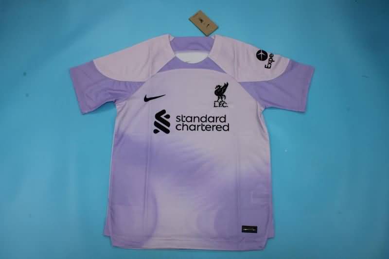 AAA(Thailand) Liverpool 22/23 Goalkeeper Purple Soccer Jersey