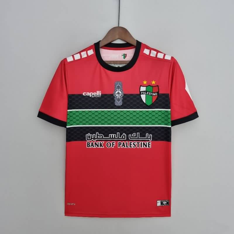 AAA(Thailand) Palestino 2022 Red Soccer Jersey