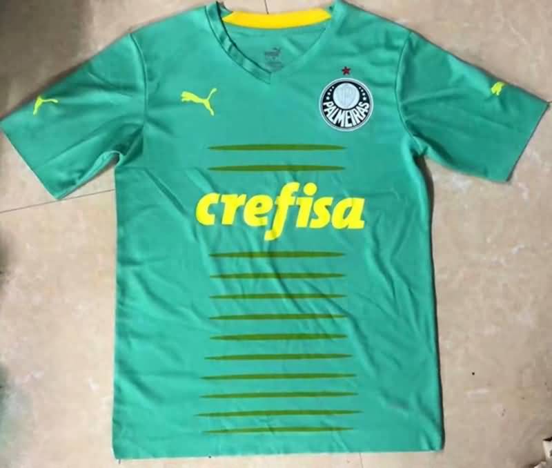 AAA(Thailand) Palmeiras 2022 Goalkeeper Green Soccer Jersey 02