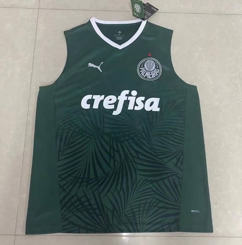 AAA(Thailand) Palmeiras 2022 Green Vest Soccer Jersey