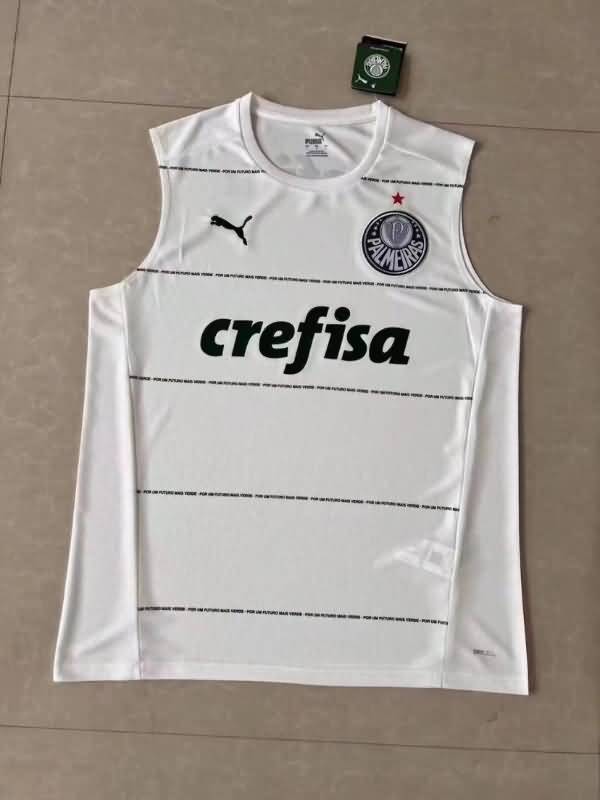 AAA(Thailand) Palmeiras 2022 White Vest Soccer Jersey