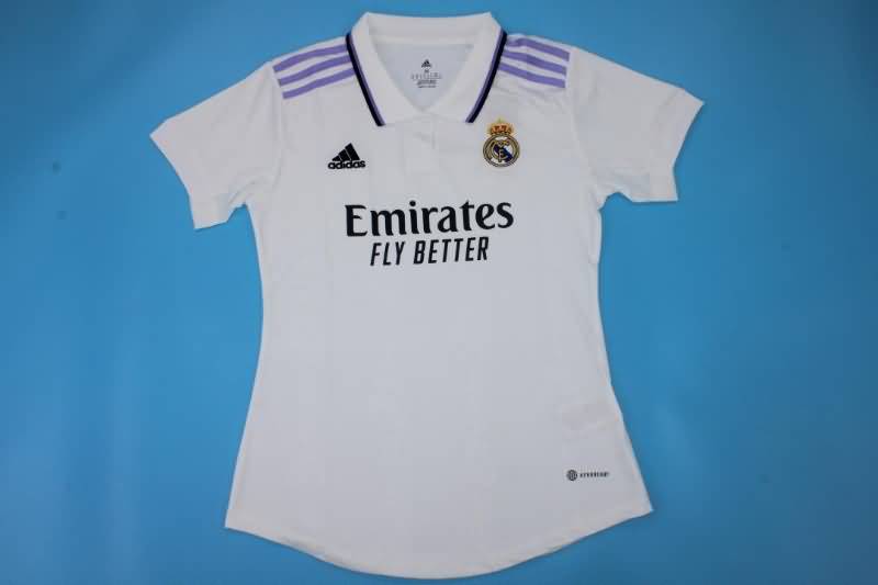 AAA(Thailand) Real Madrid 22/23 Home Wonam Soccer Jersey