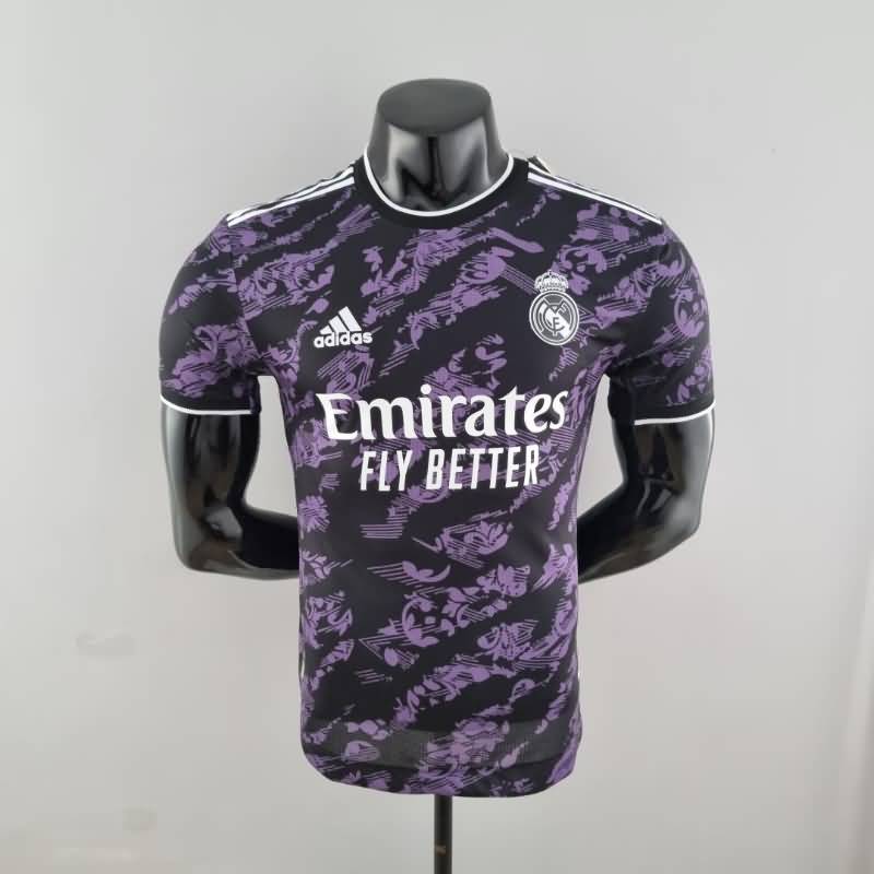 AAA(Thailand) Real Madrid 22/23 Purple Soccer Jersey(Player)