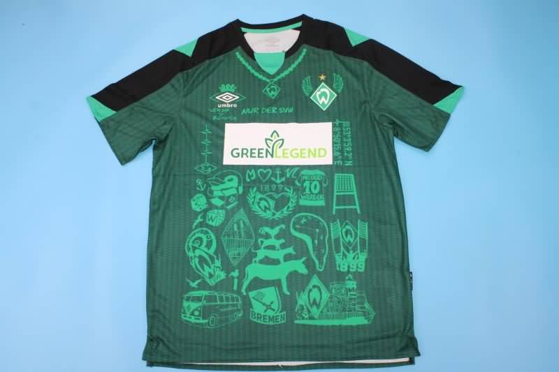 AAA(Thailand) Werder Bremen 22/23 Green Soccer Jersey