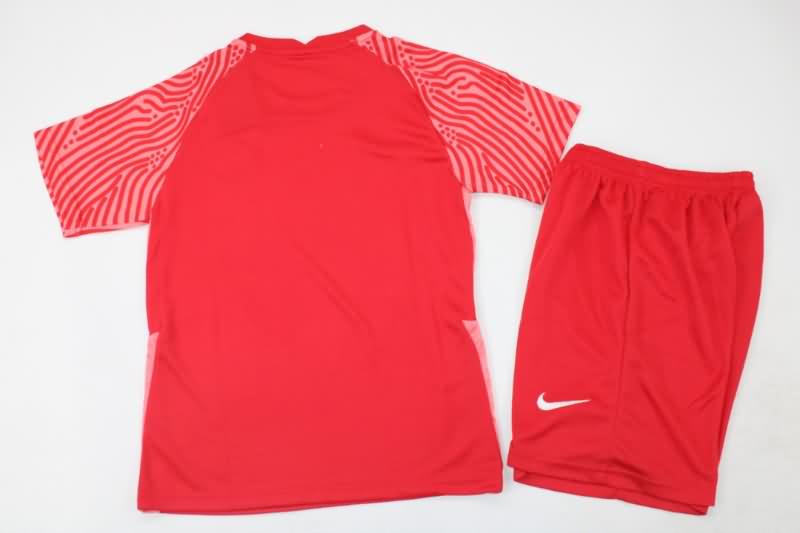 Canada 2022 Kids Home Soccer Jersey And Shorts