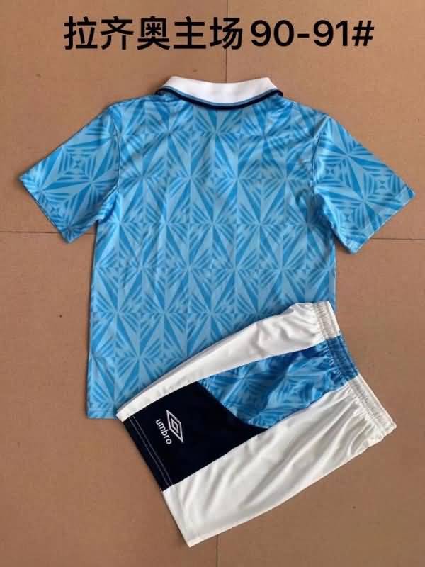 Lazio 1991/92 Kids Home Soccer Jersey And Shorts