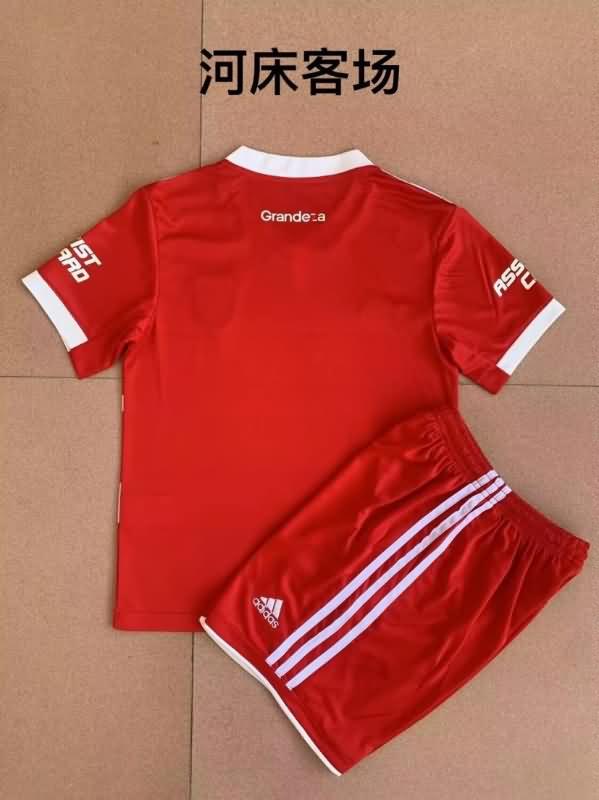 River Plate 2022 Kids Away Soccer Jersey And Shorts