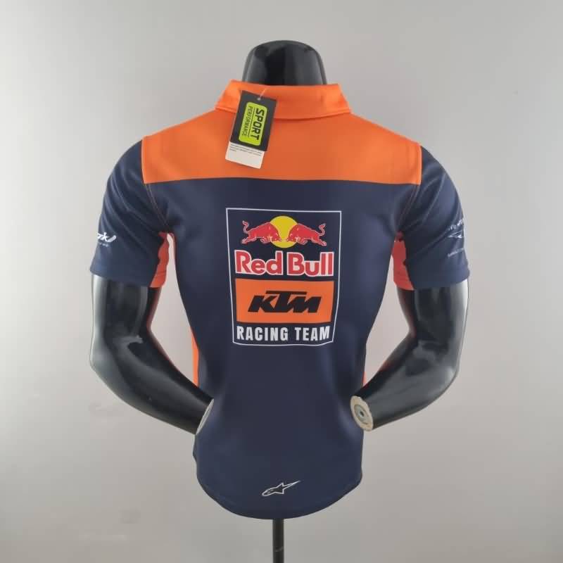 AAA(Thailand) Red Bull 2022 Dark Blue Polo Soccer T-Shirt