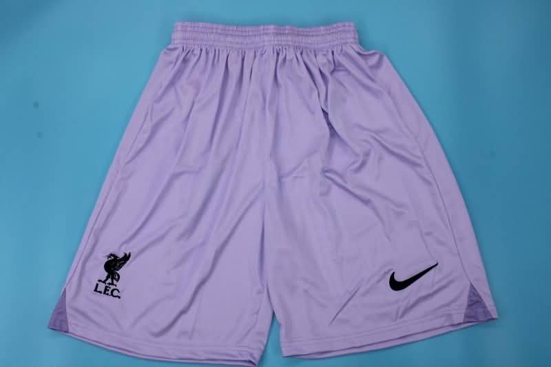 AAA(Thailand) Liverpool 22/23 Goalkeeper Purple Soccer Shorts