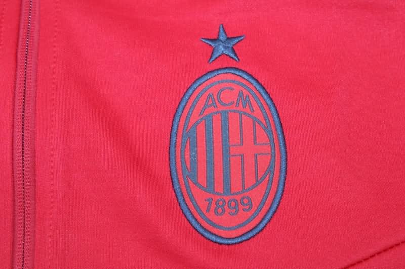 AAA(Thailand) AC Milan 22/23 Red Soccer Tracksuit 04