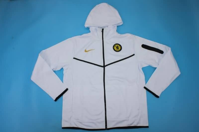 AAA(Thailand) Chelsea 22/23 White Soccer Tracksuit
