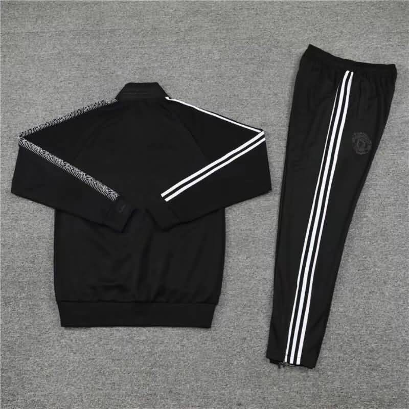 AAA(Thailand) Manchester United 22/23 Black Soccer Tracksuit