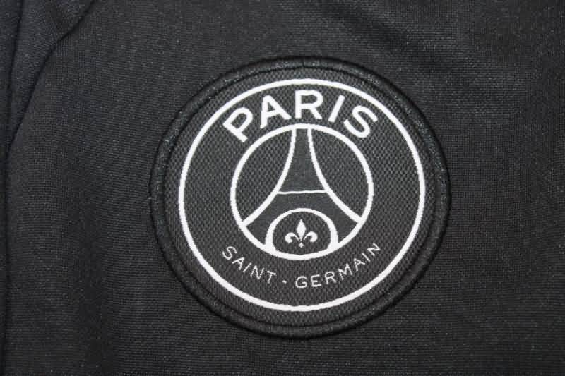 AAA(Thailand) PSG 22/23 Black Soccer Tracksuit 08