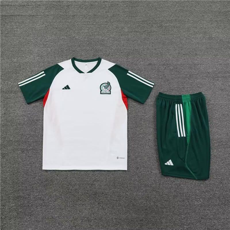 AAA(Thailand) Mexico 2023 White Soccer Training Sets
