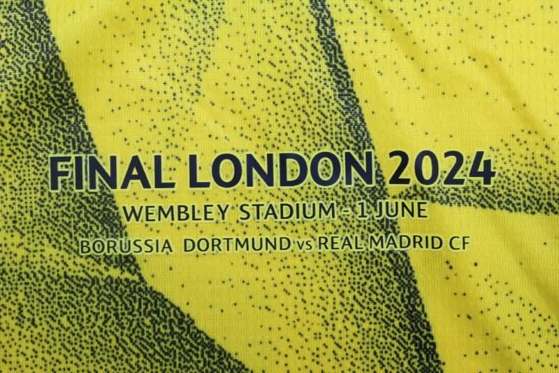 AAA(Thailand) Dortmund 23/24 Home UCL Final Soccer Jersey