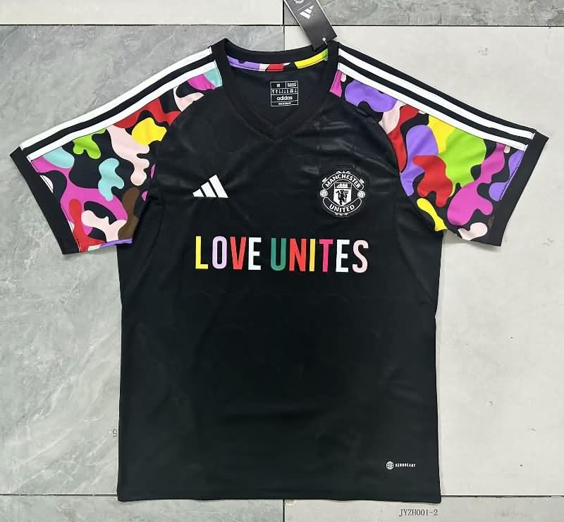 AAA(Thailand) Manchester United 23/24 Training Soccer Jersey 05