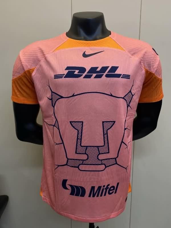AAA(Thailand) Pumas UNAM 23/24 Pink Soccer Jersey (Player)