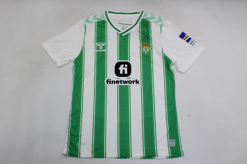 AAA(Thailand) Real Betis 23/24 Home Soccer Jersey (Player)