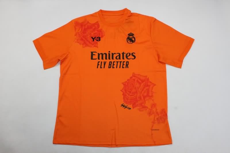 AAA(Thailand) Real Madrid 23/24 Fourth Orange Soccer Jersey
