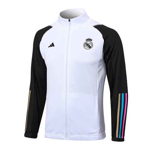 AAA(Thailand) Real Madrid 23/24 White Soccer Jacket
