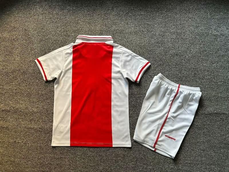 Ajax 1998/99 Kids Home Soccer Jersey And Shorts