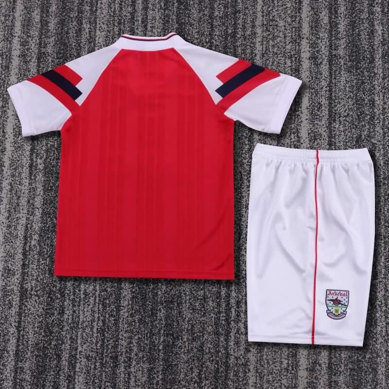 Arsenal 1992/94 Kids Home Soccer Jersey And Shorts