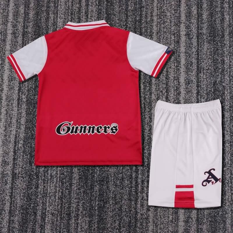 Arsenal 1996/98 Kids Home Soccer Jersey And Shorts