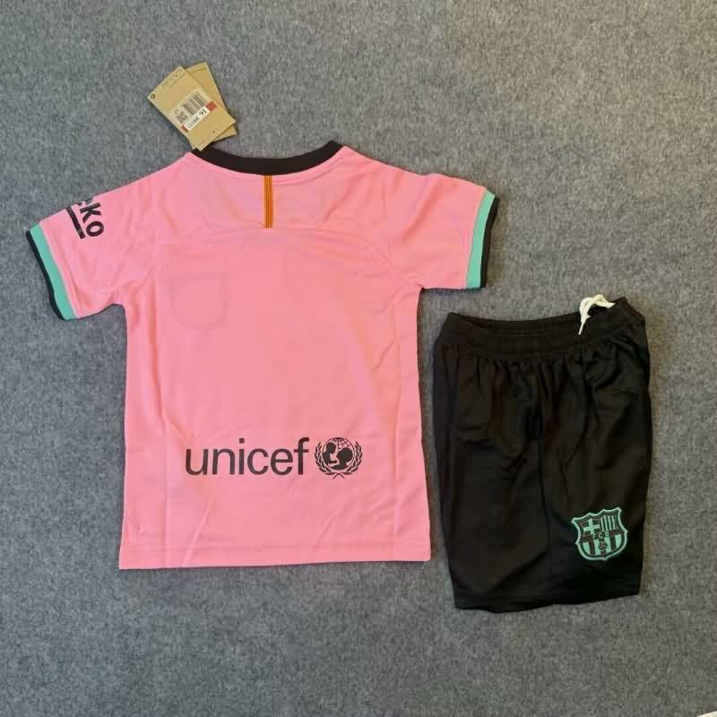 Barcelona 2020/21 Kids Third Soccer Jersey And Shorts