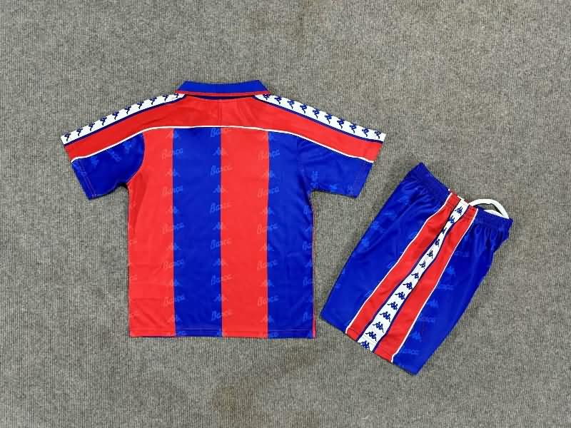 Barcelona 1992/95 Kids Home Soccer Jersey And Shorts