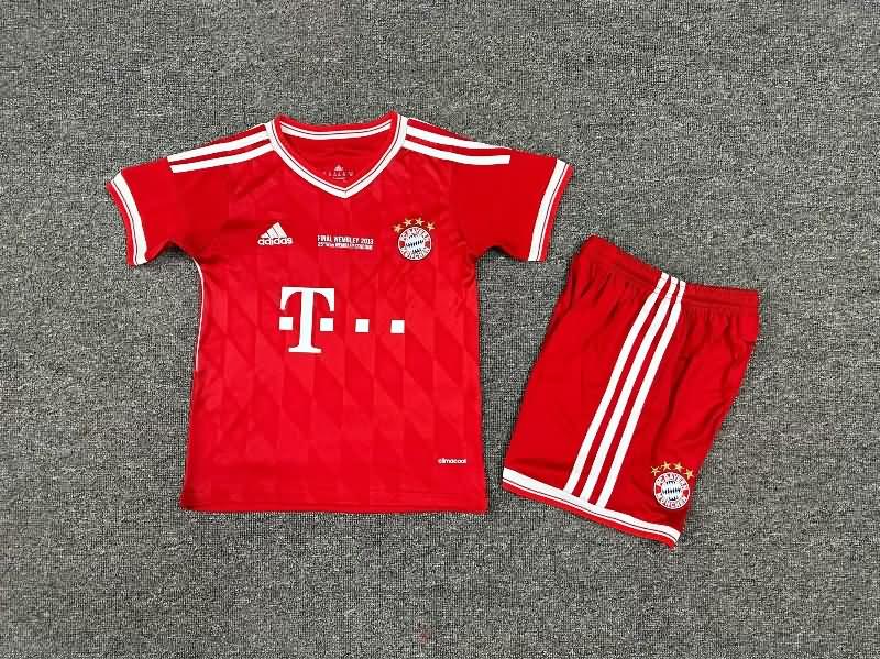 Bayern Munich 2012/13 Kids Home Final Soccer Jersey And Shorts