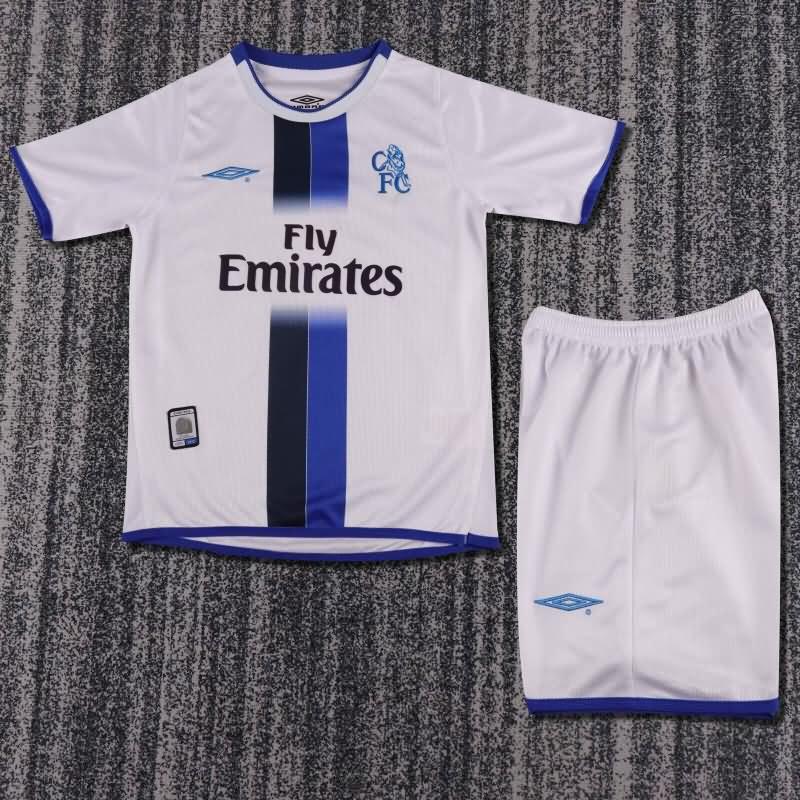 Chelsea 2003/04 Kids Away Soccer Jersey And Shorts