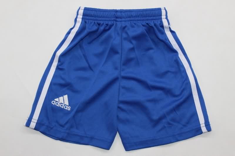 Chelsea 2007/08 Kids Home Final Soccer Jersey And Shorts