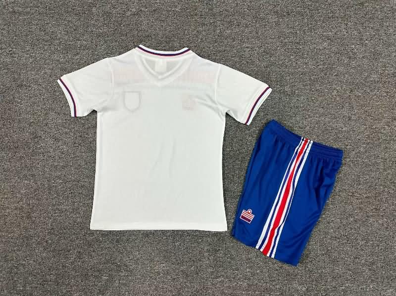 England 1982 Kids Home Soccer Jersey And Shorts