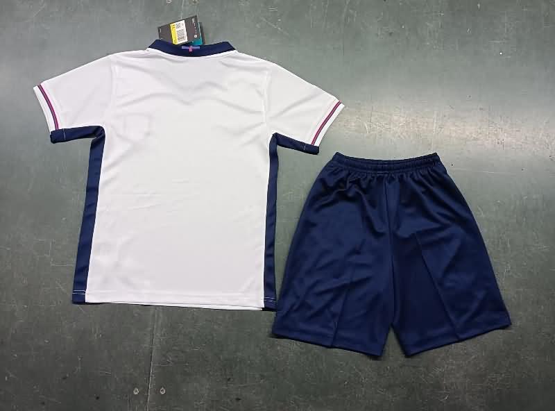 England 2023/24 Kids Home Soccer Jersey And Shorts